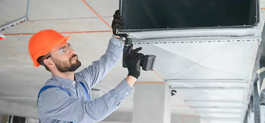 Roof Cap & Exterior Hood Lint Buildup Removal – Schaumburg